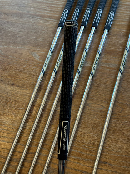 Titleist T100S / 620 MB Combo Iron Set (4-PW) / Dynamic Gold X100 shafts (xtra stiff)