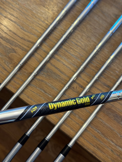 Srixon ZXi5/ZXi7 Forged '25 Iron Set (5-PW) / Dynamic Gold MID 115 S300 shafts (stiff)