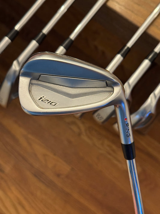 Ping i210 Iron Set (5-UW) / Dynamic Gold X100 shafts (xtra stiff)