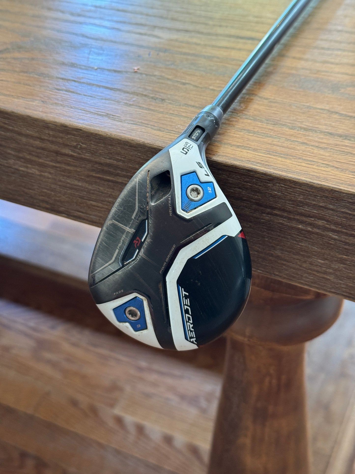 Cobra Aerojet LS 5-wood (17.5°) / Mitsubishi MMT 70 S shaft (stiff)