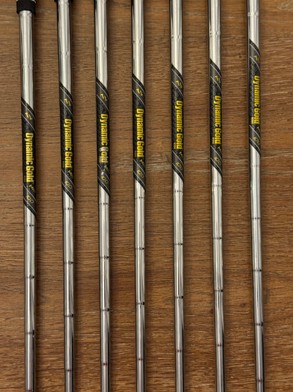 Srixon ZXi5 Forged '25 Iron Set (4-PW) / Dynamic Gold MID R300 shafts (regular)