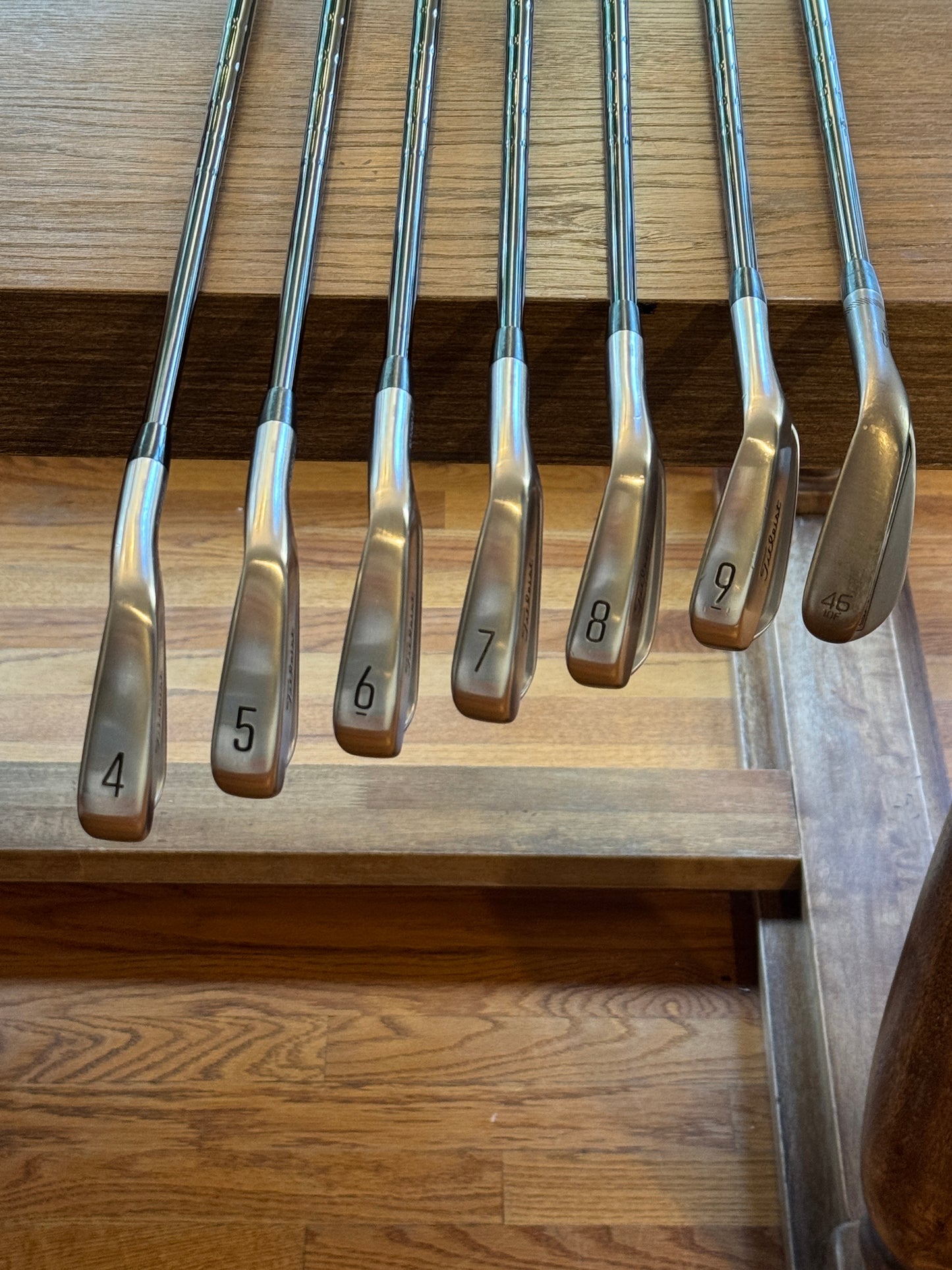 Titleist T100 ‘23 Iron Set (4-PW) / KBS $ Taper 130 shafts Xtra stiff
