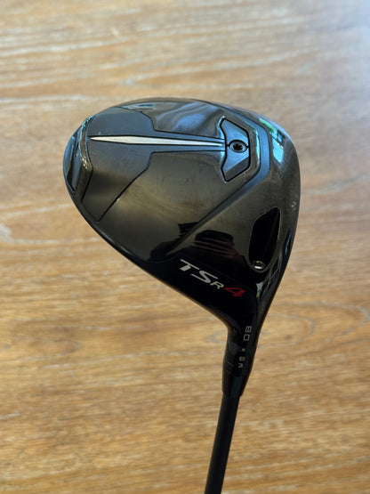 Titleist TSr4 Driver (8.0°) / HZRDUS 6.5 60g shaft (xtra stiff)