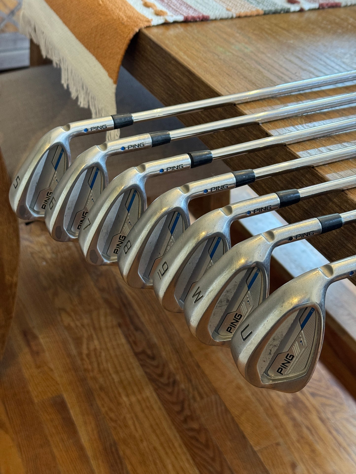 Ping i Iron Set (5-UW) / AWT 2.0 S shafts Stiff