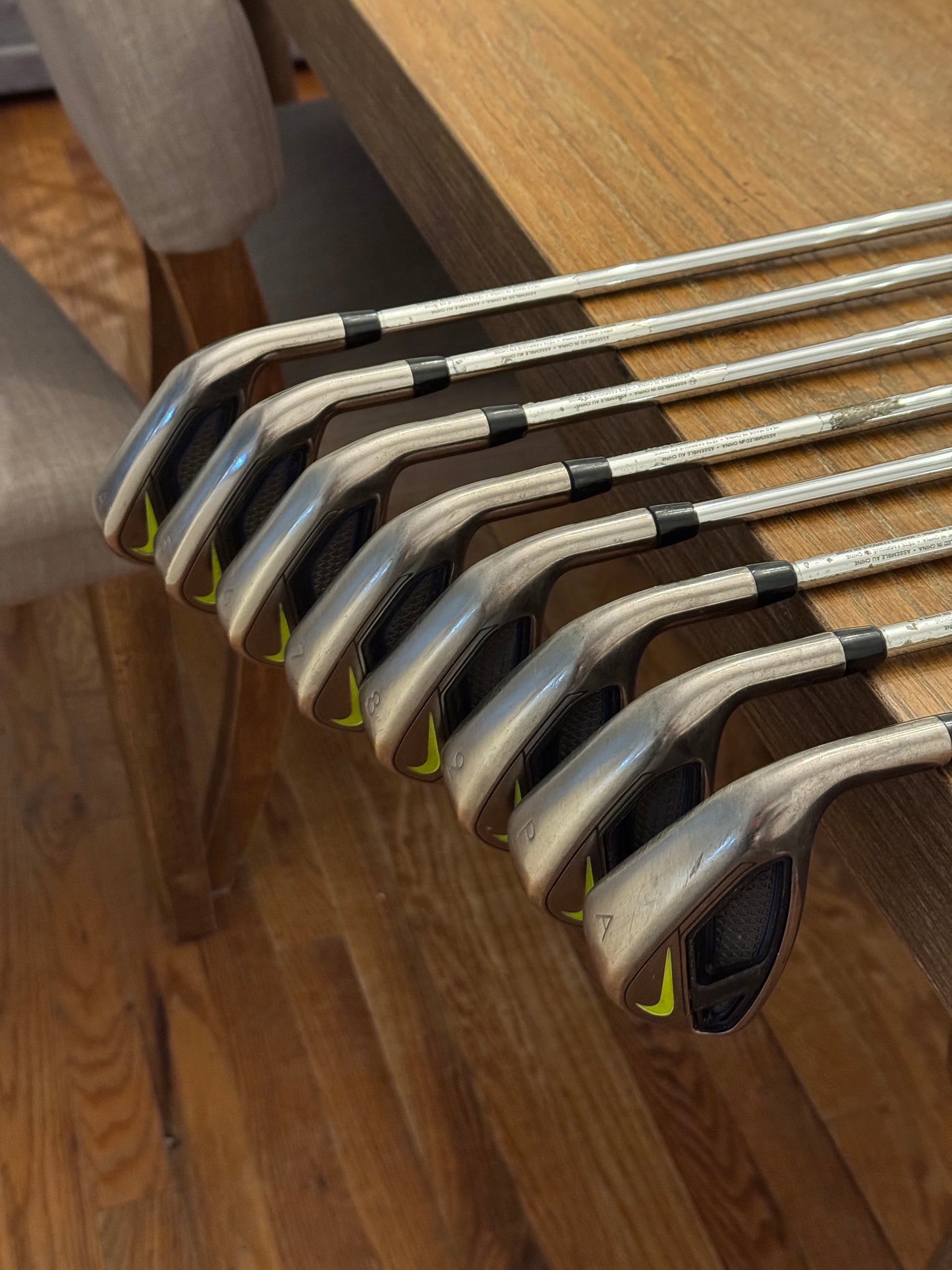 Nike Vapor Fly Iron Set (4-AW) / True Temper ZT 85R shafts (regular)