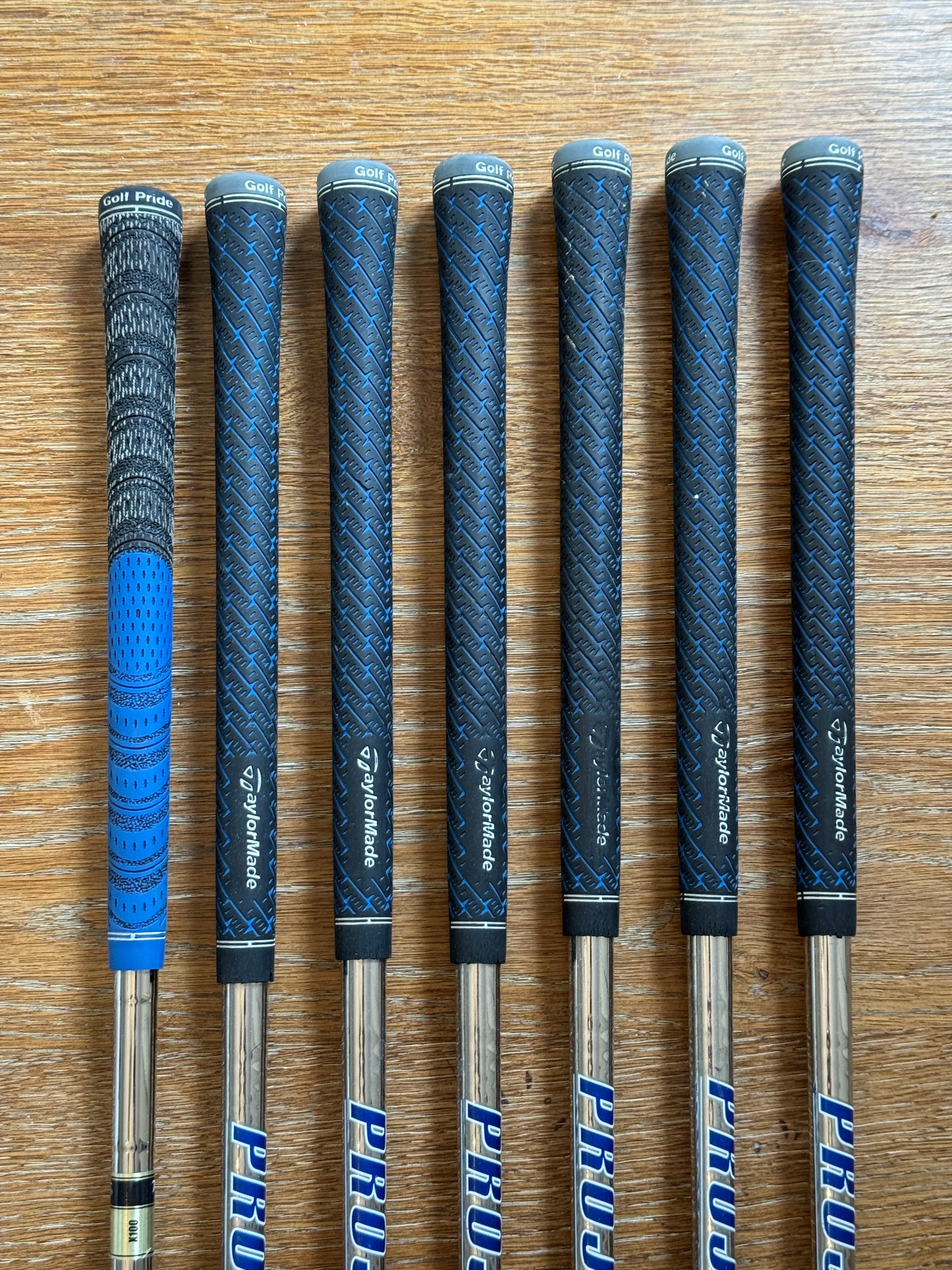 Taylormade P7MB/MC ‘23 Combo Iron Set (4-PW) / Project X LZ 125g 6.5 shafts (xtra stiff)