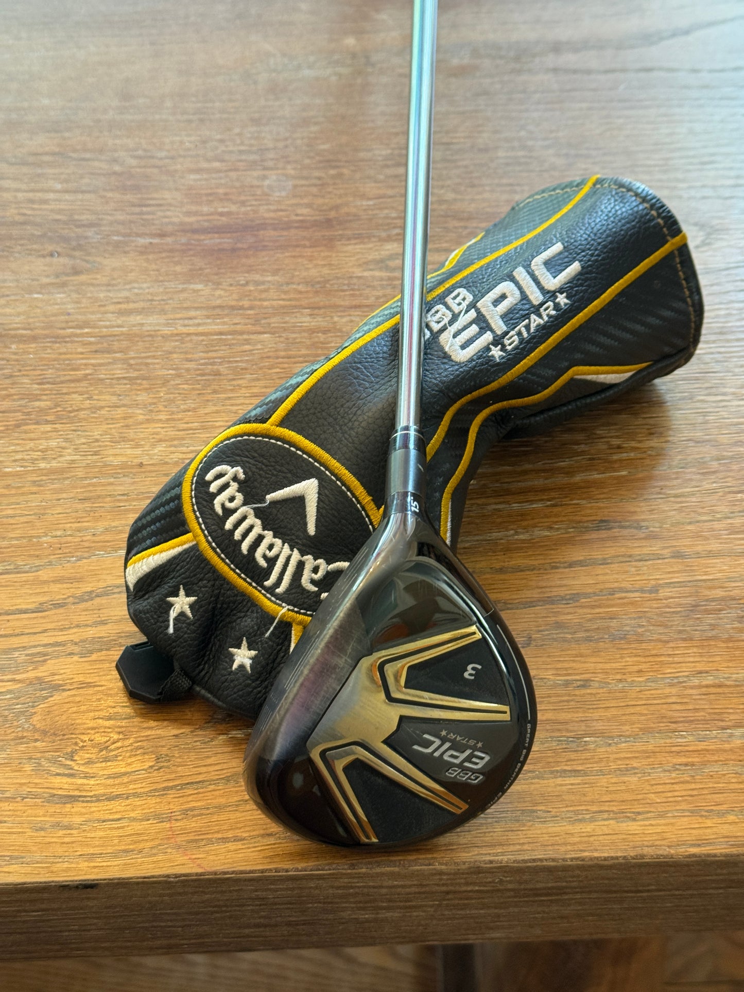 Callaway GBB Epic Star 3-wood (15°) / Grand Bassara GB49 Lite shaft (senior)