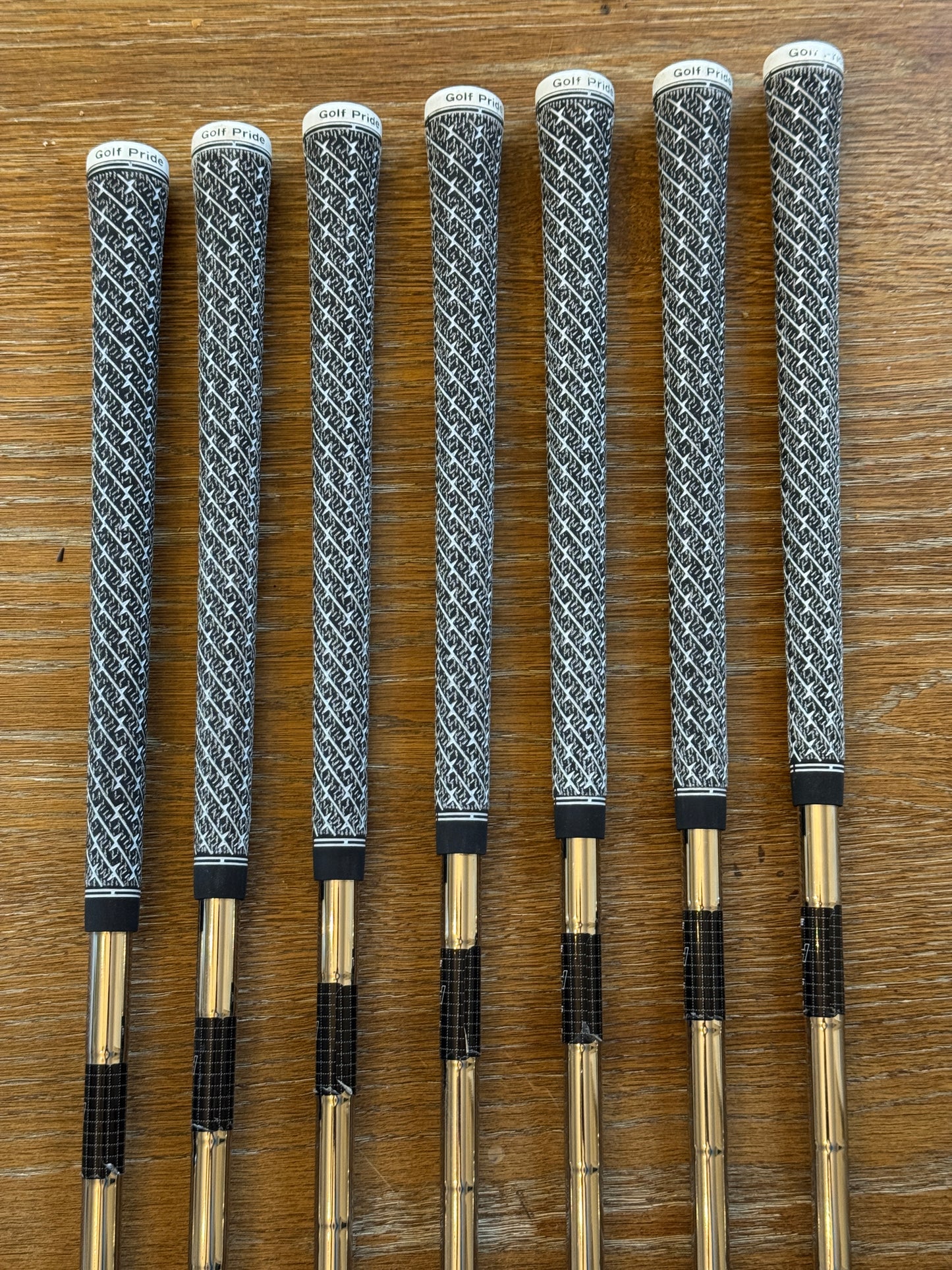 PXG 0311 XP Black Gen5 Iron Set -1” (4-PW) / True Temper Elevate R shafts (regular)