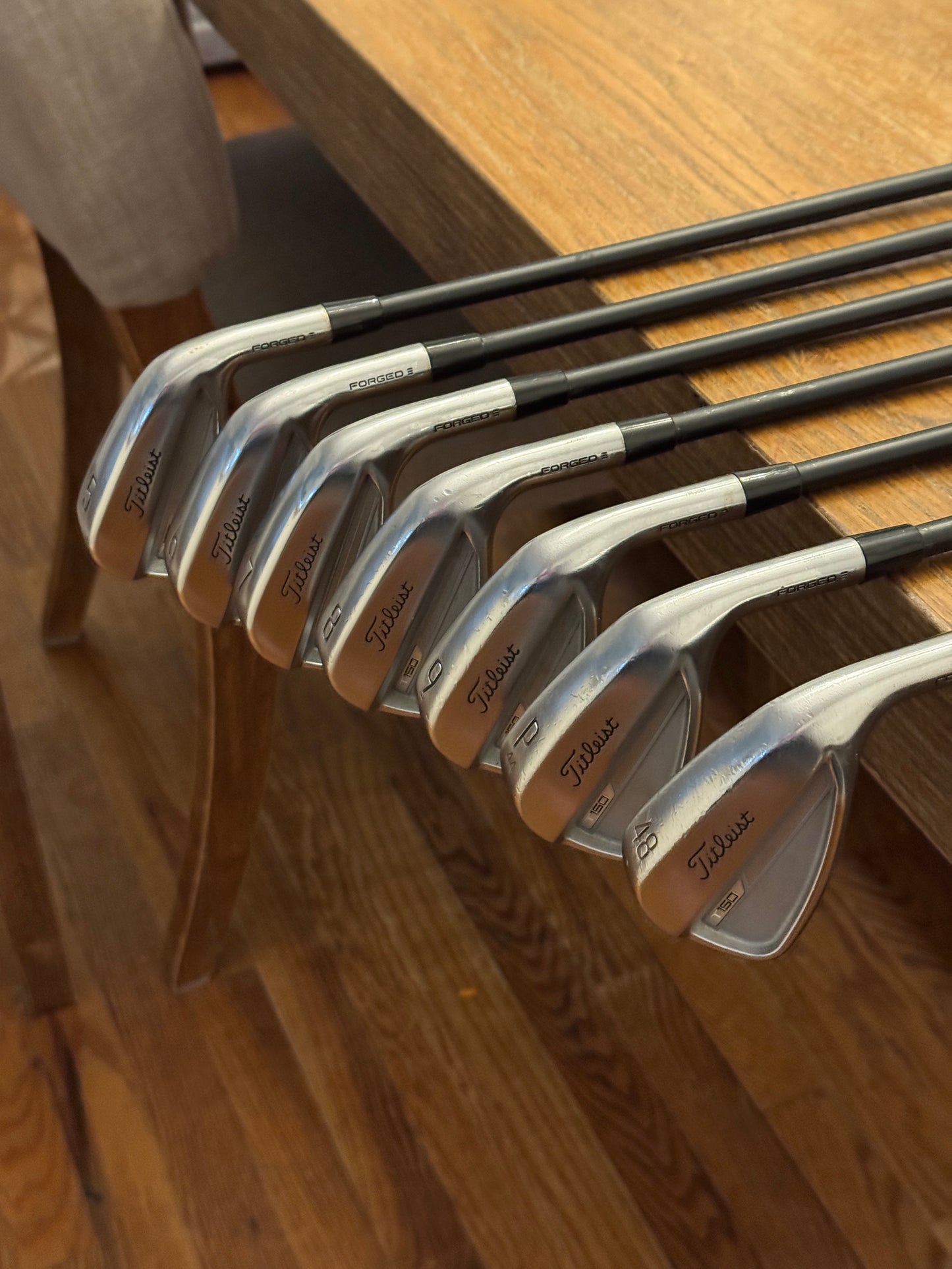 Titleist T150 ‘23 Iron Set (5-GW) / KBS TGI 80 shafts (stiff)