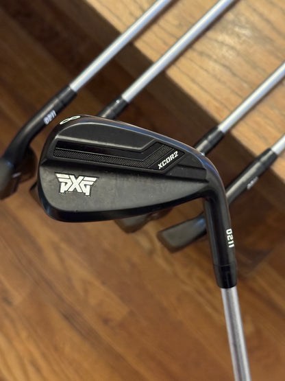 PXG 0211 XCor2 Black Iron Set (6-PW) / KBS TOUR C-Taper 130X shafts (xtra stiff)