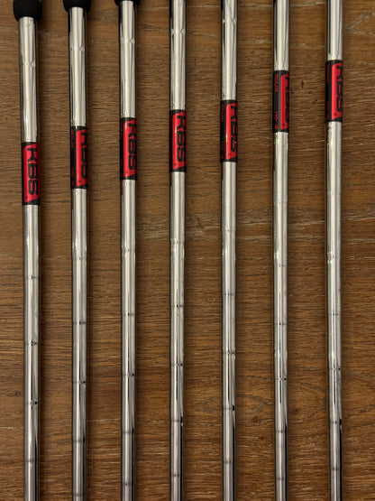 Ping i530 Iron Set +1” (5-UW) / KBS Tour 110 R shafts (regular)