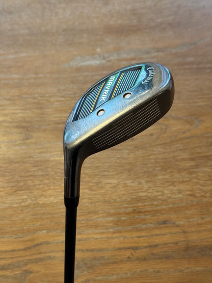 Callaway Mavrik 3-Hybrid (19°) / UST Mamiya Helium 40 LLI shaft (Ladies)