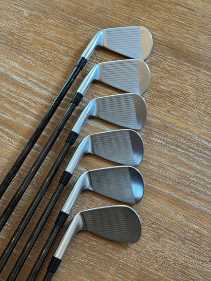 Srixon ZXi5 / ZXi7 Forged '25 Combo Iron Set (6-AW) / KBS Black Tour Lite R shafts (regular)