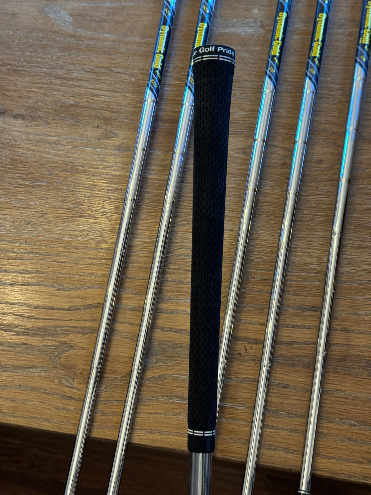 Srixon ZXi5/ZXi7 Forged '25 Iron Set (5-PW) / Dynamic Gold MID 115 S300 shafts (stiff)