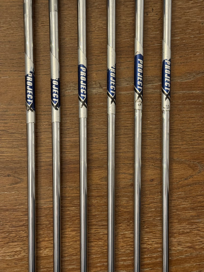Taylormade RAC Forged Iron Set (5-PW) / Project X 6.0 shafts (stiff)
