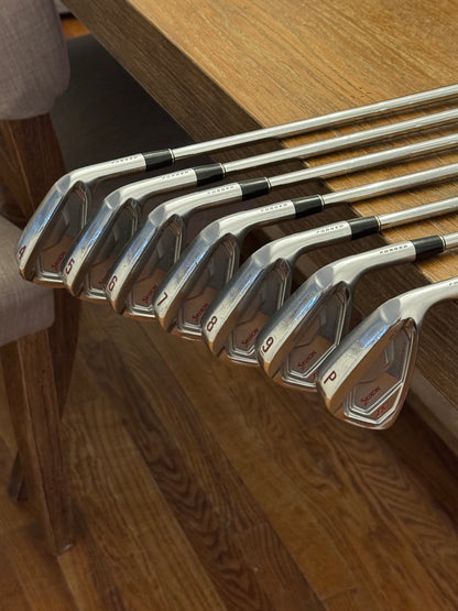 Srixon ZX7 MKii Iron Set (4-PW) / KBS $-Taper 130X shafts Xtra Stiff