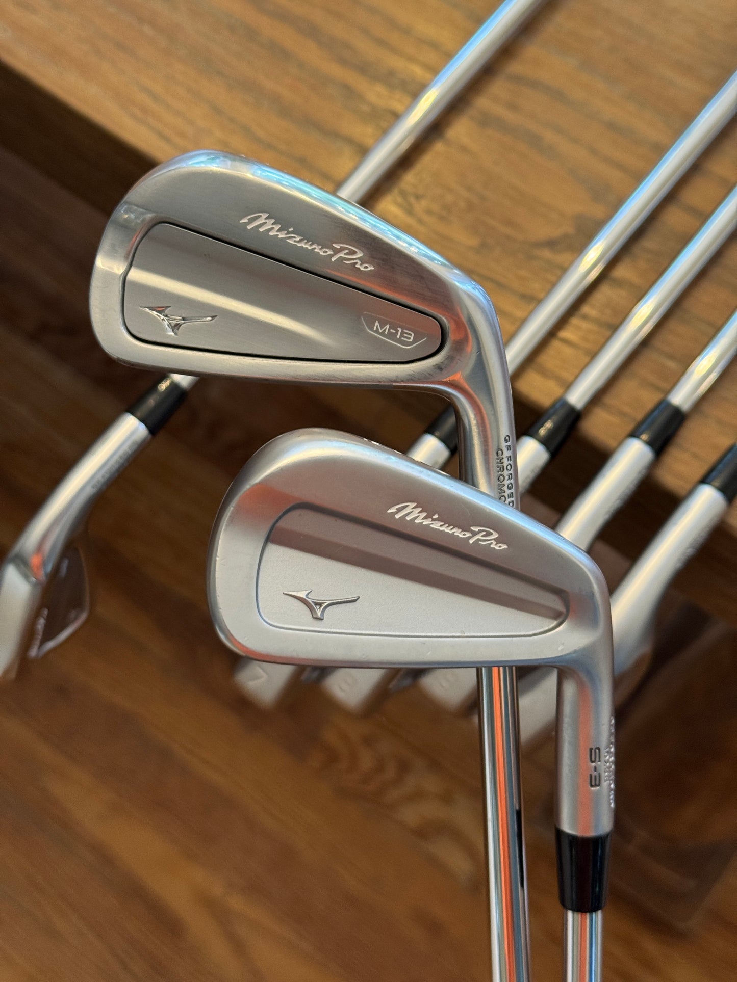 Mizuno M-13/S-3 Forged Combo Set (4-PW) / Project X 6.0 shafts (stiff)