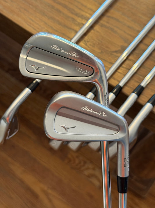 Mizuno M-13/S-3 Forged Combo Set (4-PW) / Project X 6.0 shafts (stiff)