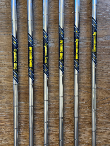 Srixon ZXi5/ZXi7 Forged '25 Iron Set (5-PW) / Dynamic Gold MID 115 S300 shafts (stiff)