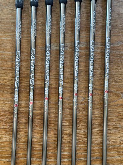 Callaway Apex 19 Iron Set (4-PW) / Project X Catalyst 80g 6.0 shafts (stiff)