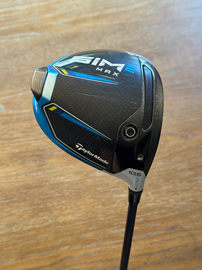 Taylormade Sim2 Max Driver (10.5°) / Project X HZRDUS 6.5 62g shaft (xtra stiff)