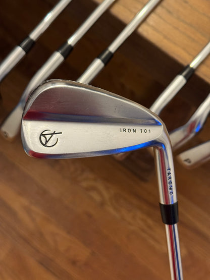 Takomo 101 Iron Set -1” (4-PW) / KBS TOUR Lite S shafts (stiff)