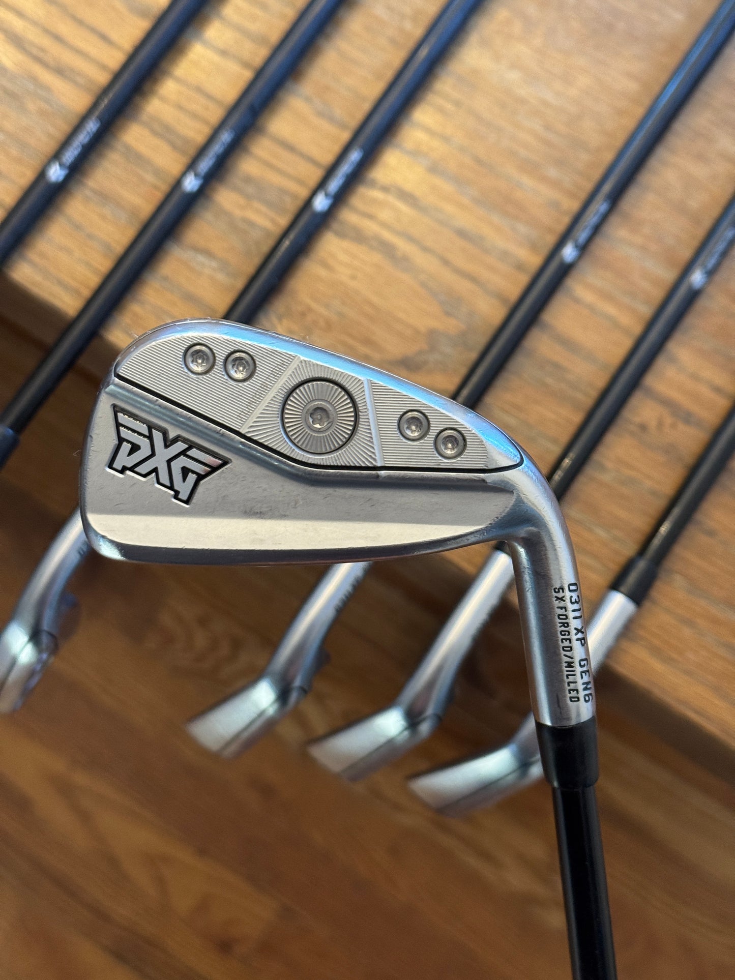 PXG 0311 XP GEN6 Iron Set (4-PW) / Mitsubishi MMT 105 S shafts (stiff)