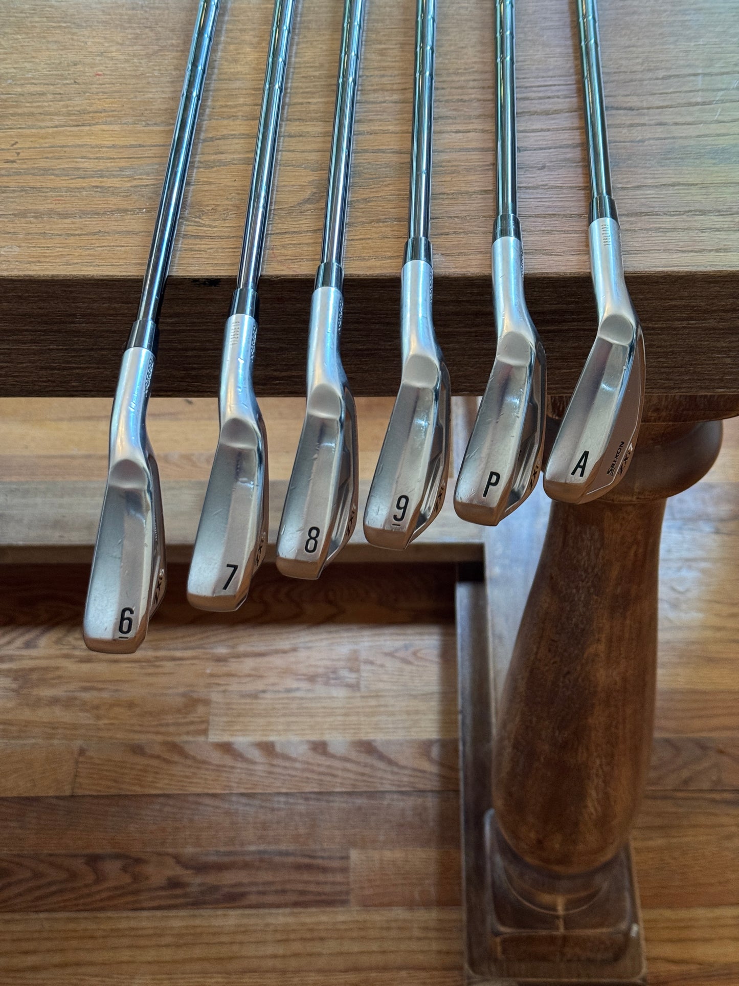 Srixon ZXi5 / ZXi7 Forged '25 Combo Iron Set (6-AW) / KBS Black Tour Lite R shafts (regular)