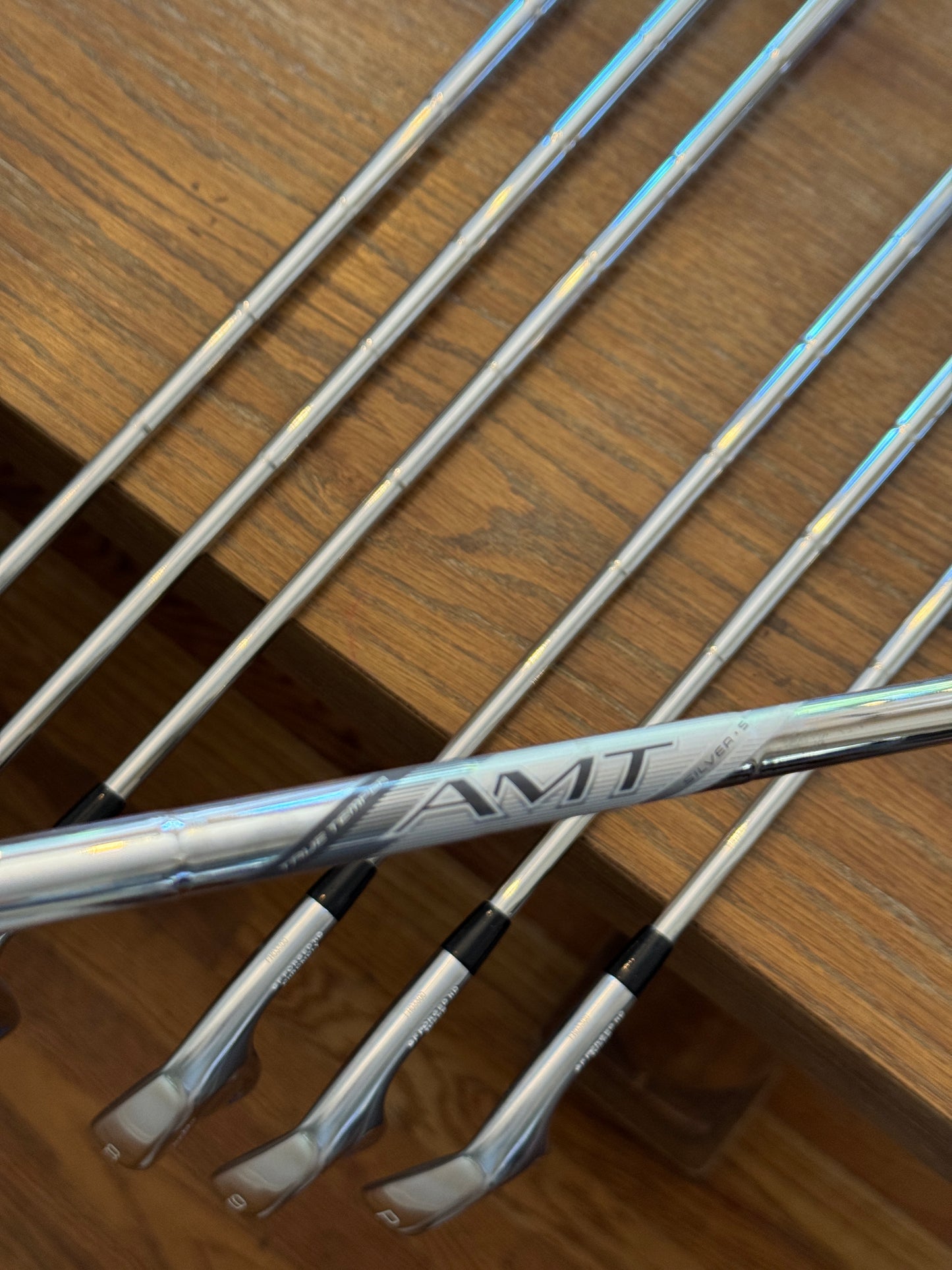*MINT* Mizuno M-15 Forged Iron Set (4-PW) / True Temper AMT Silver S shafts (stiff)