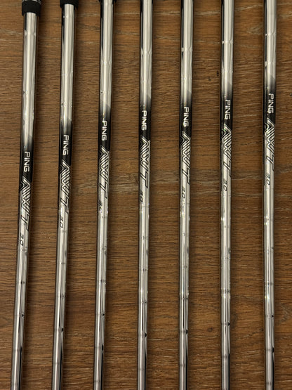 Ping G440 Iron Set +1/2” (4-PW) / Nippon Ping AWT 3.0 shafts (stiff)