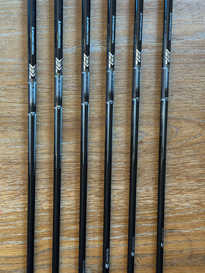 Mizuno Pro 245 Iron Set (5-PW) / Mitsubishi MMT 85 R shafts (regular)