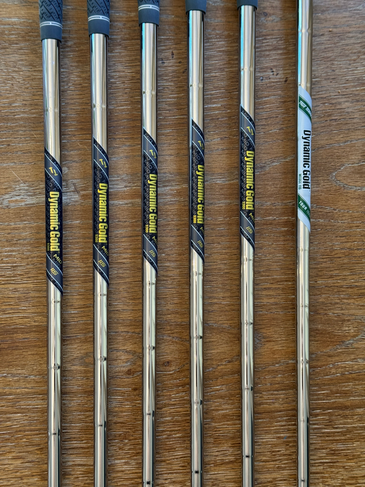 Taylormade P790 ‘25 Forged Iron Set (5-PW) / Dynamic Gold MID S300 shafts (stiff)