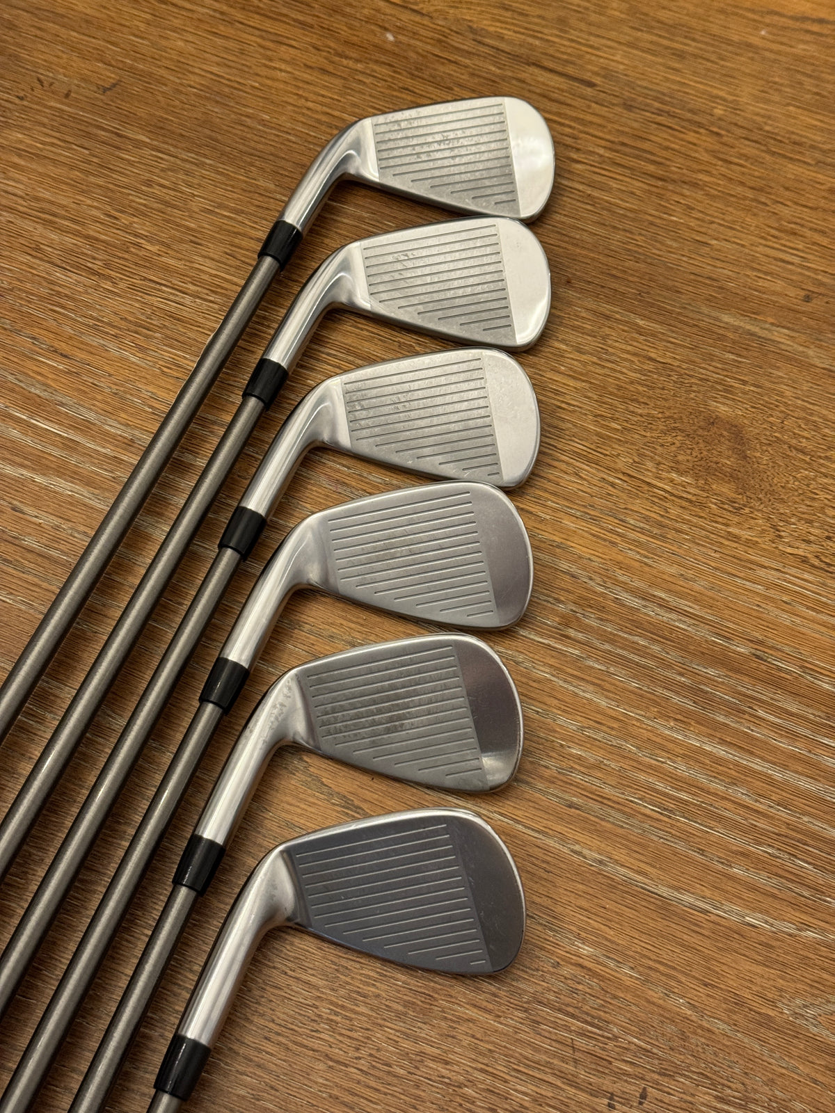 Mizuno Pro 245 Iron Set (5-PW) / Aerotech Steelfiber i80 shafts (regular)