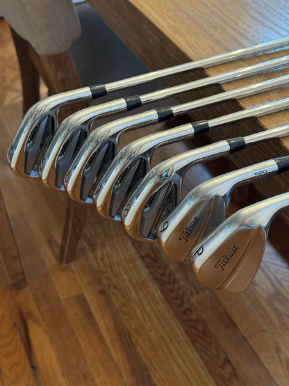 Titleist T100S / 620 MB Combo Iron Set (4-PW) / Dynamic Gold X100 shafts (xtra stiff)