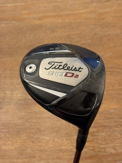 Titleist 910 D2 Driver (8.5°) / Diamana 61-X shaft (xtra stiff)