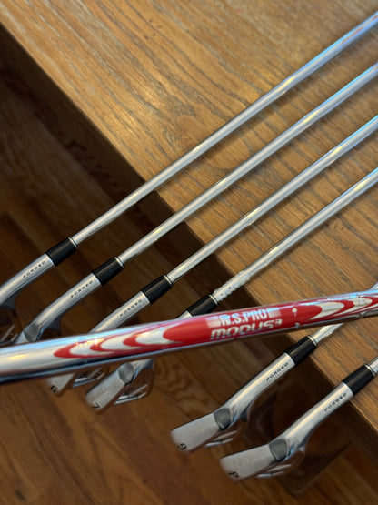 Srixon ZX7 Mkii Forged Iron Set (4-PW) / N.S. Pro Modus3 Tour120 S shafts (stiff)