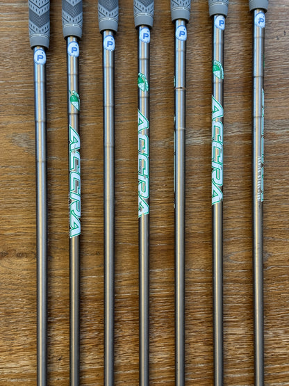 Titleist T100S Iron Set (4-PW) / ACCRA iSeries 125i shafts Xtra stiff