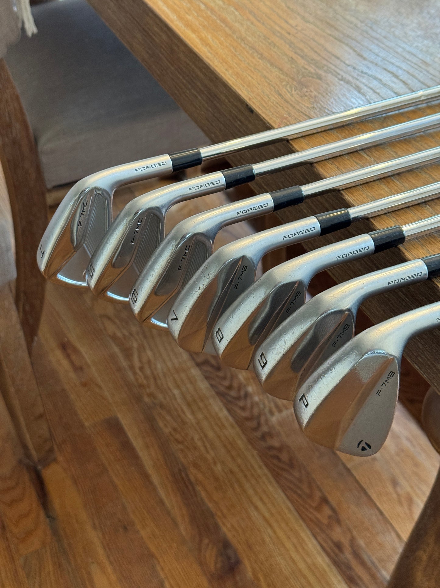Taylormade P7MB/MC ‘23 Combo Iron Set (4-PW) / Project X LZ 125g 6.5 shafts (xtra stiff)
