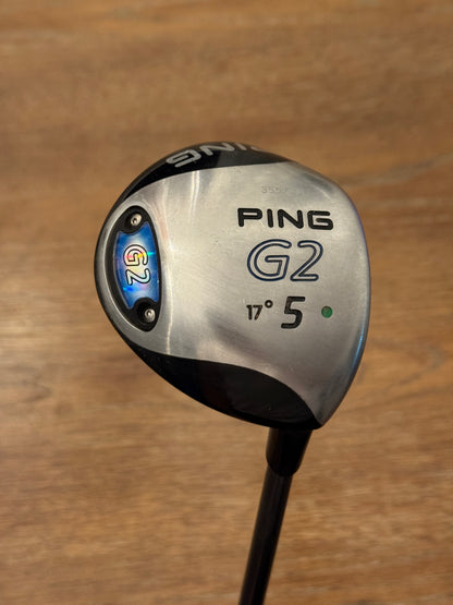 Ping G2 5-wood (17°) / Ping TFC 100 R shaft (regular)