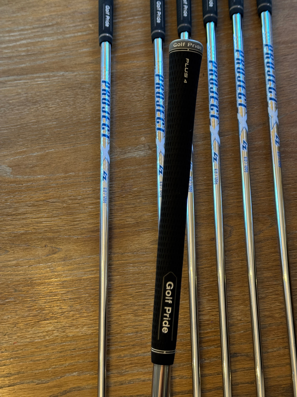 Srixon ZXi5/ZXi7 '25 Forged Iron Set (4-PW) / Project X LZ 120g shafts (stiff)