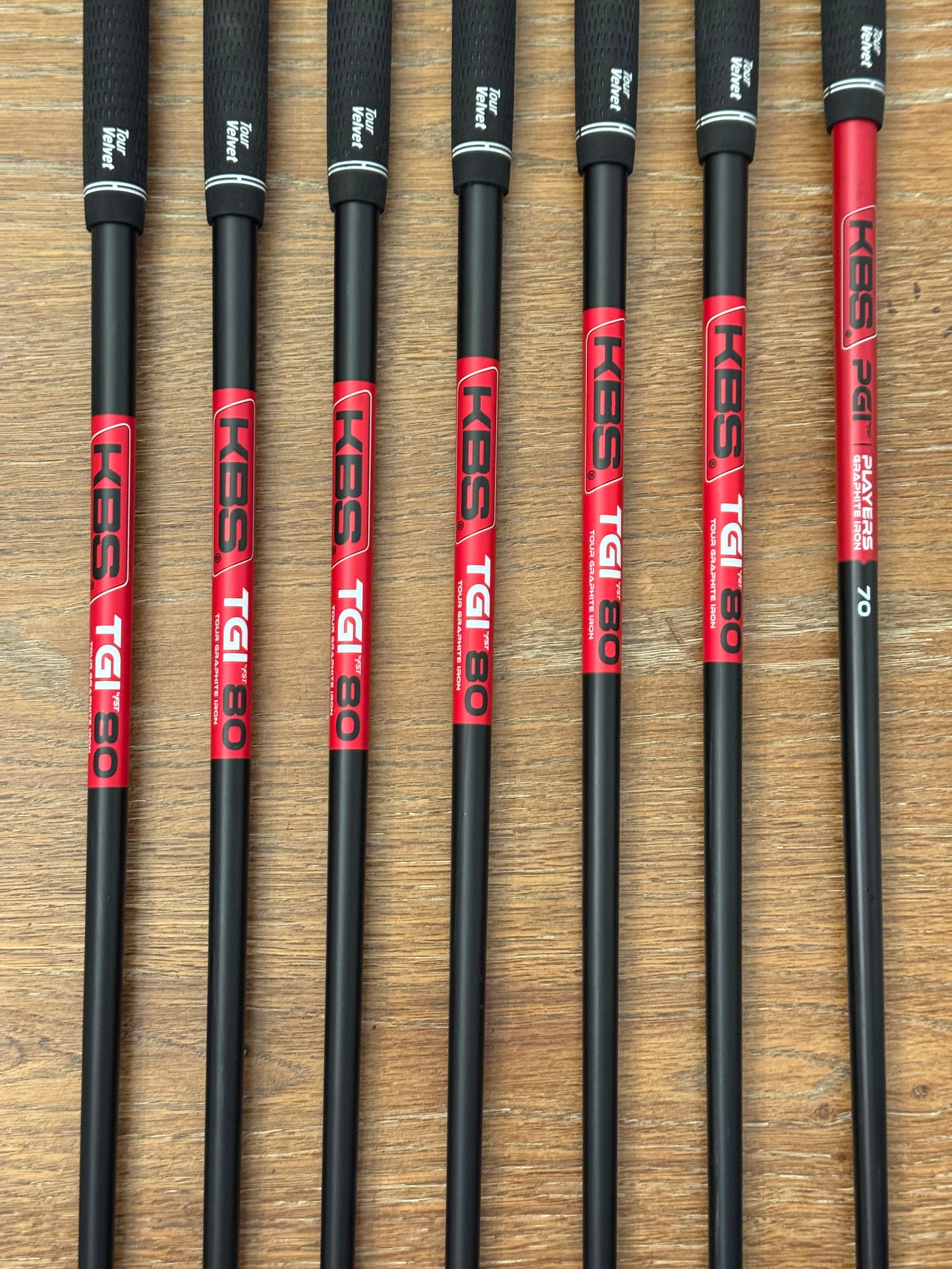 Titleist T150 ‘23 Iron Set (5-GW) / KBS TGI 80 shafts (stiff)