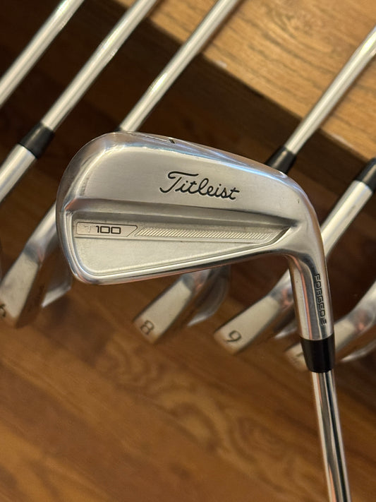 Titleist T100 ‘23 Iron Set (4-PW) / Dynamic Gold X100 shafts