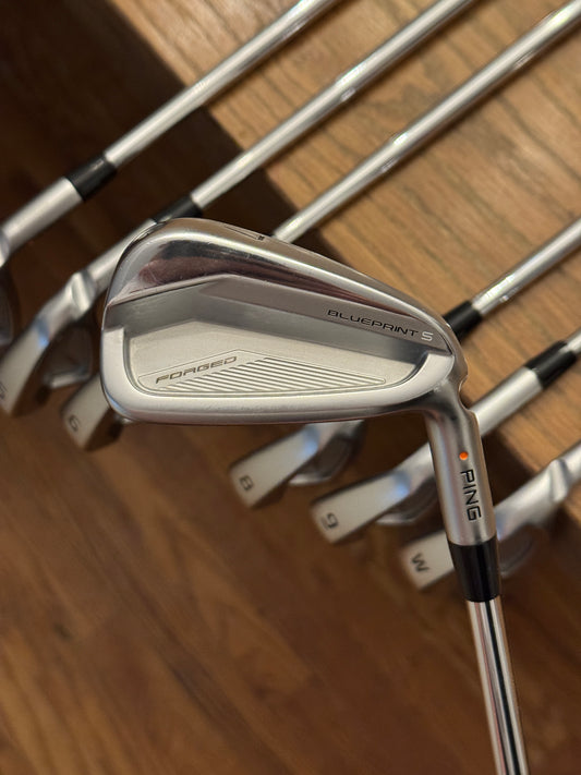 *MINT* Ping Blueprint S Forged Iron Set (4-PW) / Dynamic Gold 120 S300 shafts (stiff)