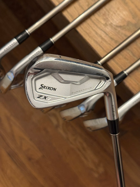 Srixon ZX7 MKii Iron Set +1/2” (5-PW) / Recoil 95 F5 shafts (xtra stiff)