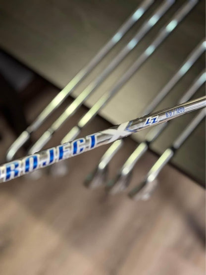 Titleist T100S ‘21 Iron Set +1/2" (4-PW) / Project X LZ 6.0 120g shafts Stiff