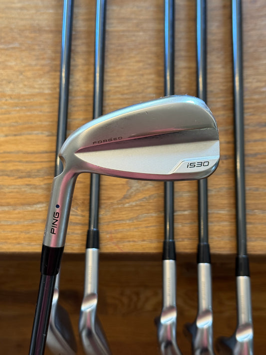 Ping i530 Iron Set LH (6-GW) / UST Mamiya Recoil F2 65 shafts (senior)