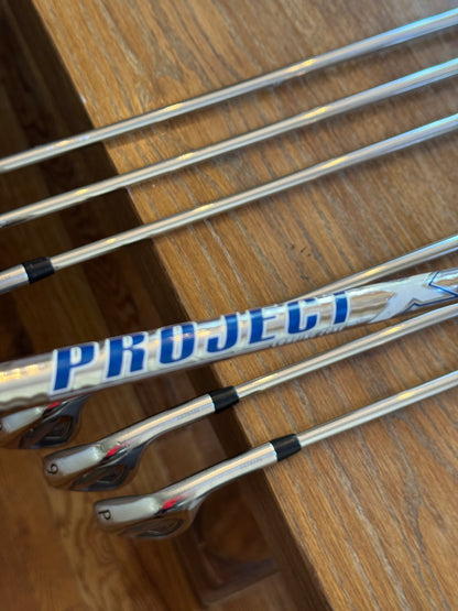Titleist T100 Iron Set (4-PW) / Project X LZ 6.0 120g shafts Stiff