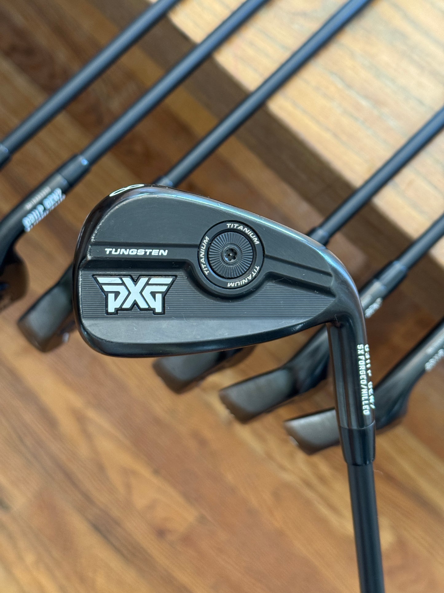PXG 0311P GEN7 Iron Set (5-GW) / KBS TGI 80 shafts (stiff)