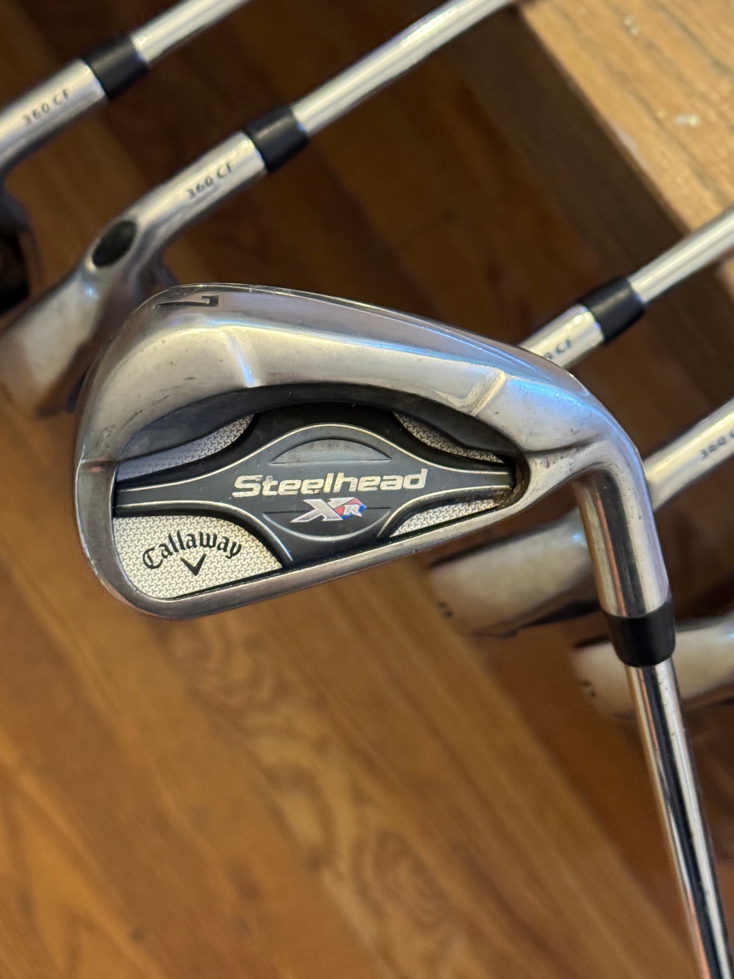 Callaway Steelhead XR Iron Set (5-PW) / KBS TOUR 105R shafts Regular