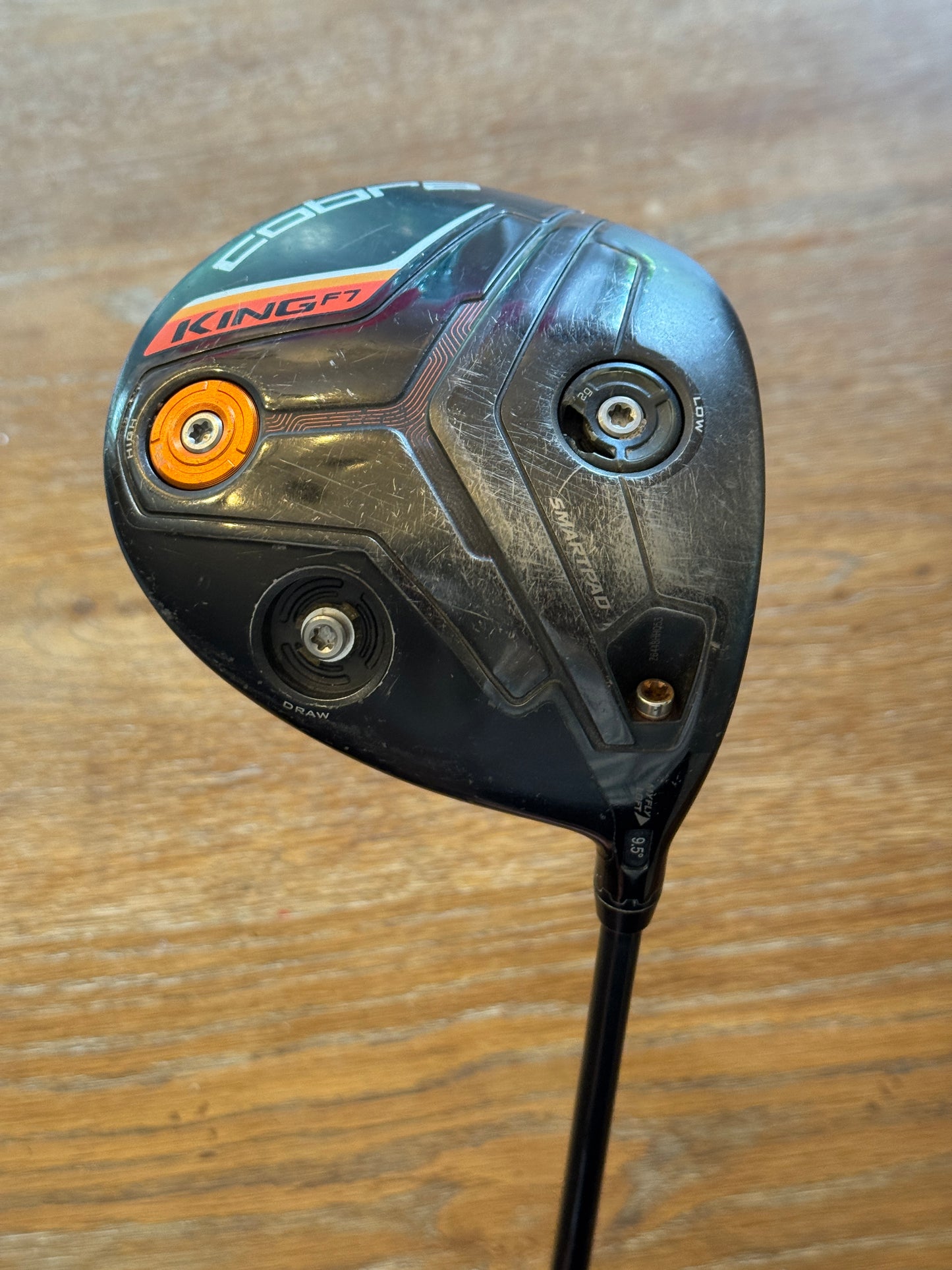 Cobra King F7 Driver (9.5°) / Project X 6.0 62g shaft (stiff)